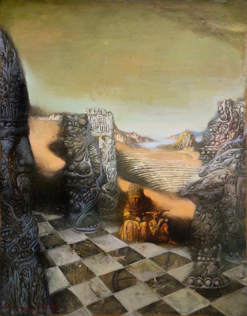Картина Шахматное поле, художник Армен Гаспарян