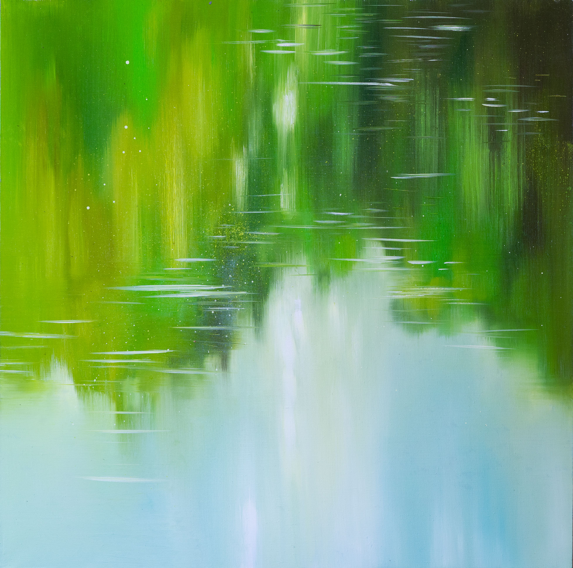 Отражение в озере - 1, Анастасия Попова, Купить картину Масло