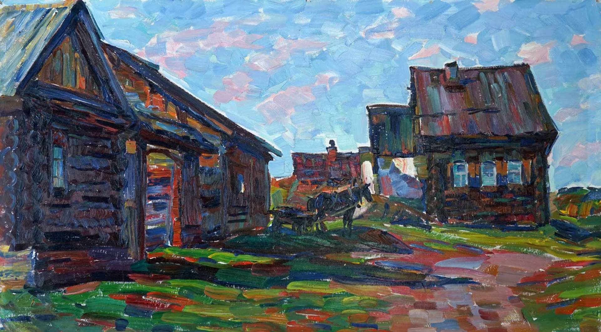 Деревня - 1, Юрий Сидорович , Купить картину Масло