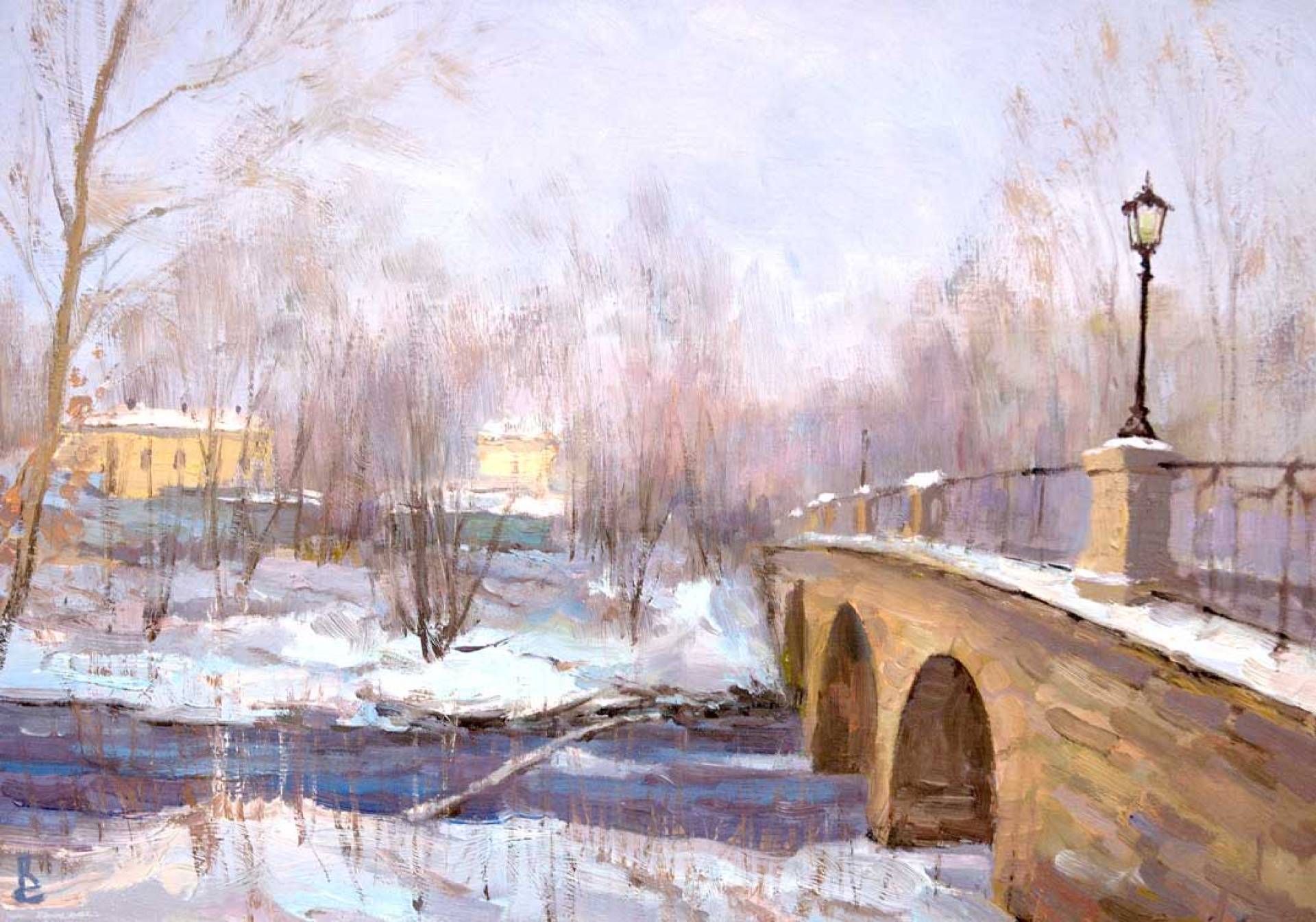 Царский мост. Екатерибург - 1, Сергей Волков , Купить картину Масло
