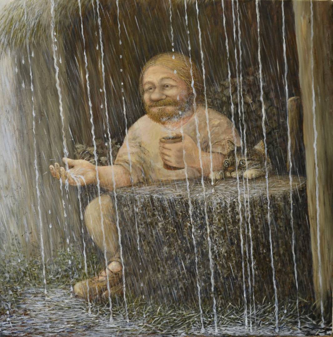 Первый летний дождь - 1, Наталья Говорухина , Купить картину Масло