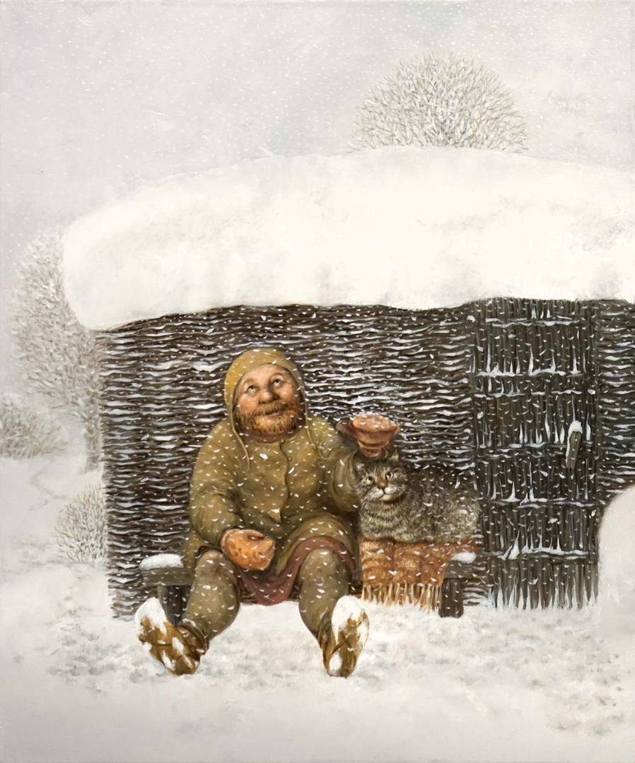Вот и зима - 1, Наталья Говорухина , Купить картину Масло