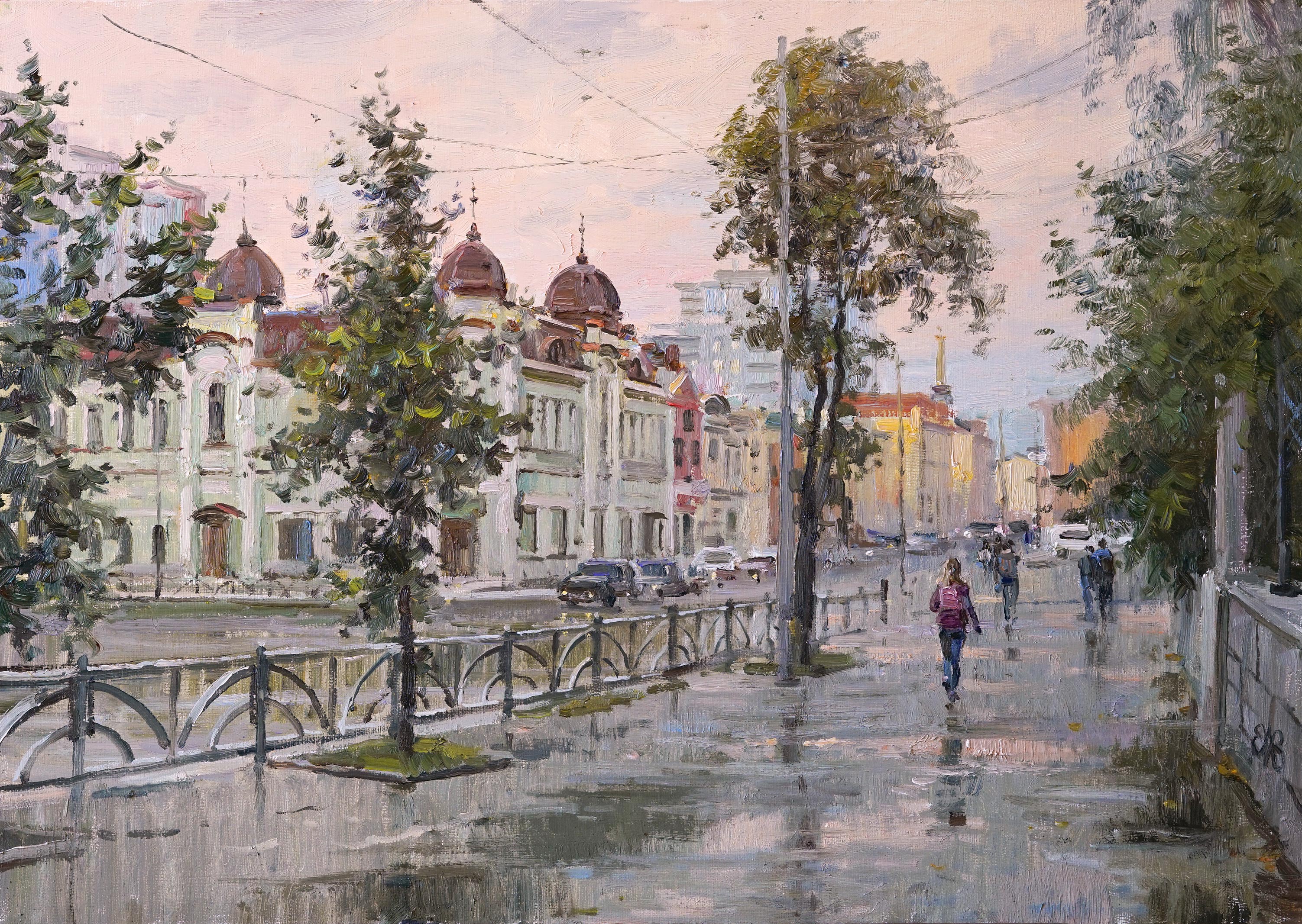 После дождичка, Алексей Ефремов, Купить картину Масло