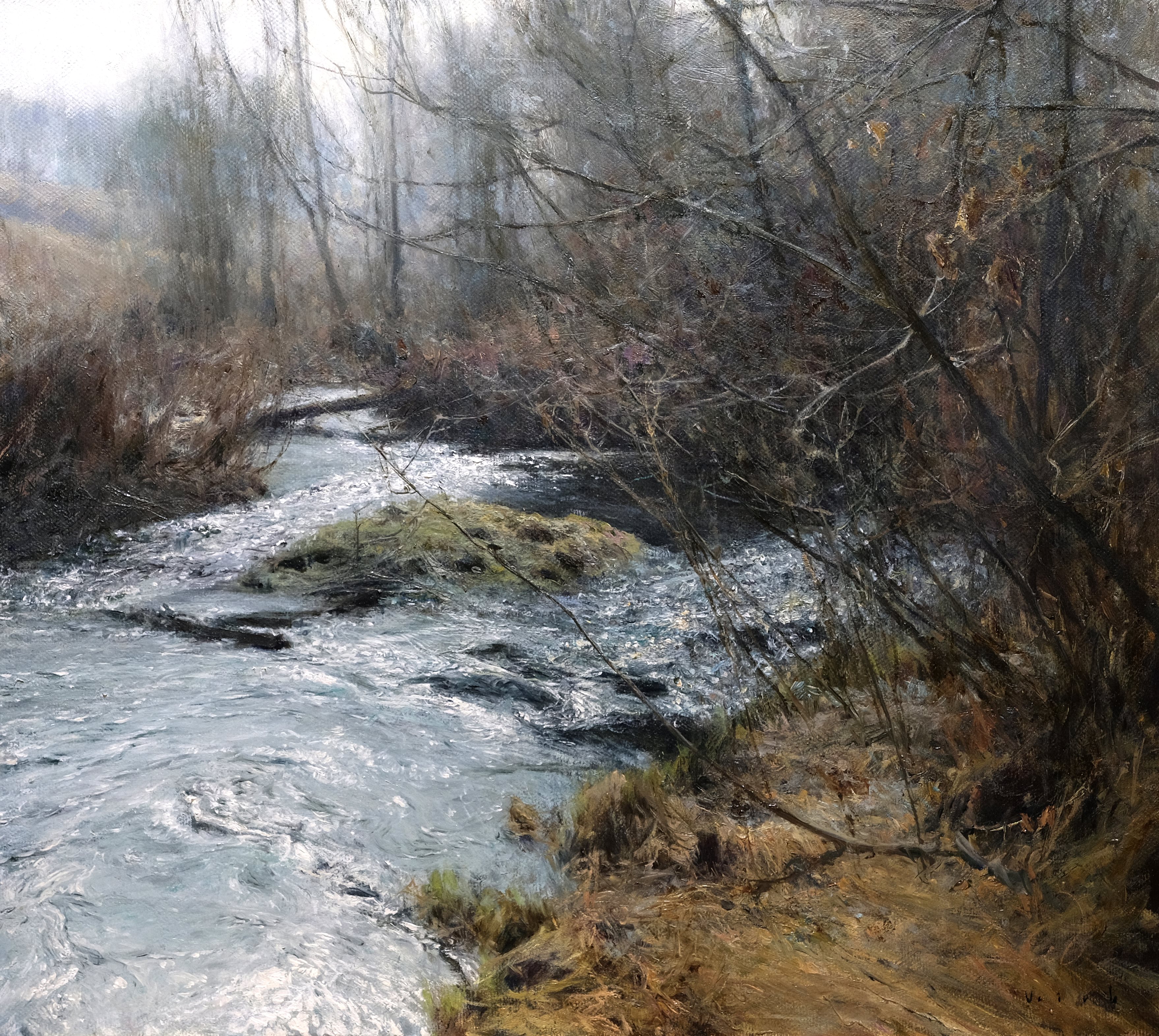 Бурлит вода - 1, Владимир Кириллов , Купить картину Масло