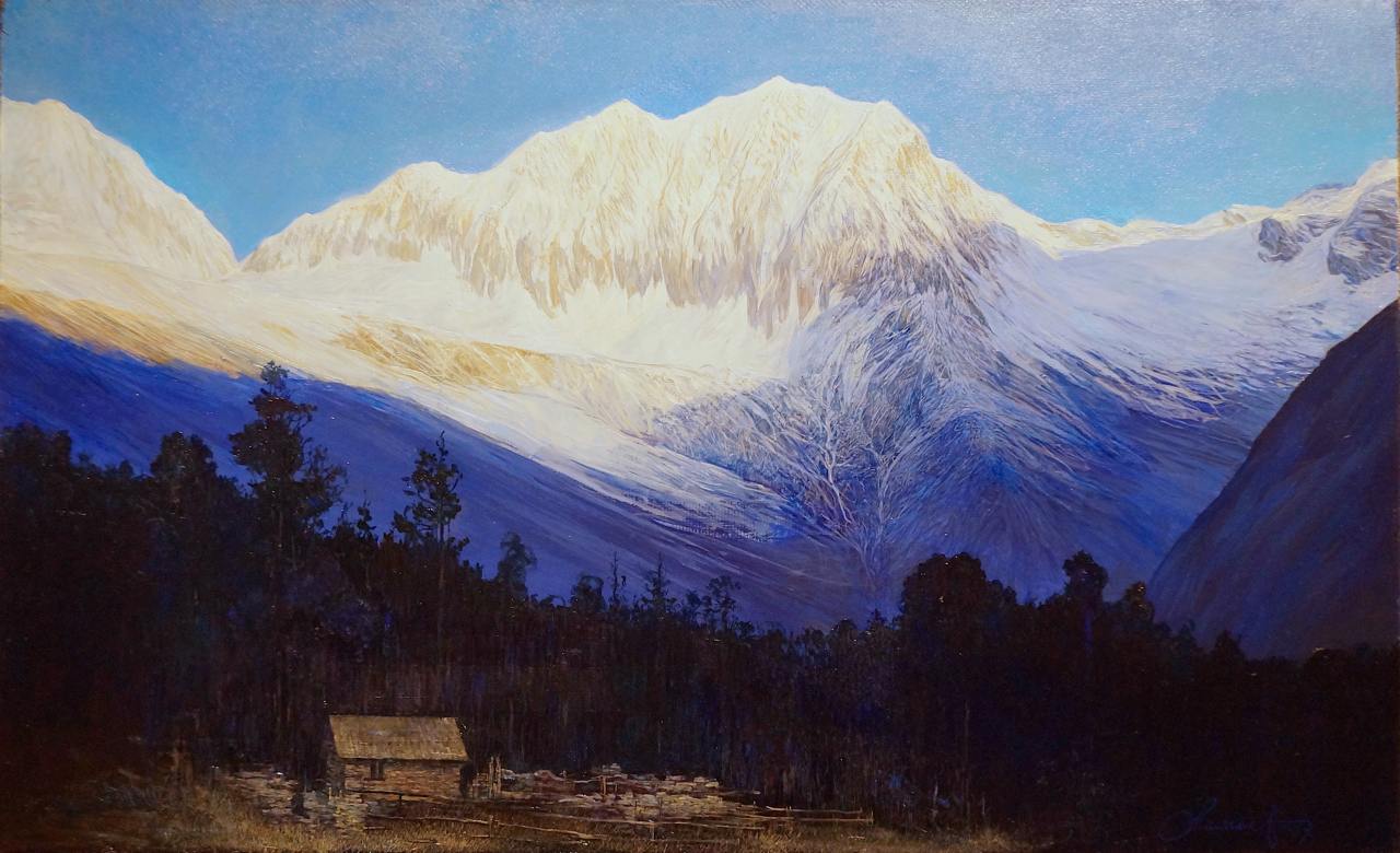 Утро в Гималаях - 1, Андрей Мамаев, Купить картину Масло
