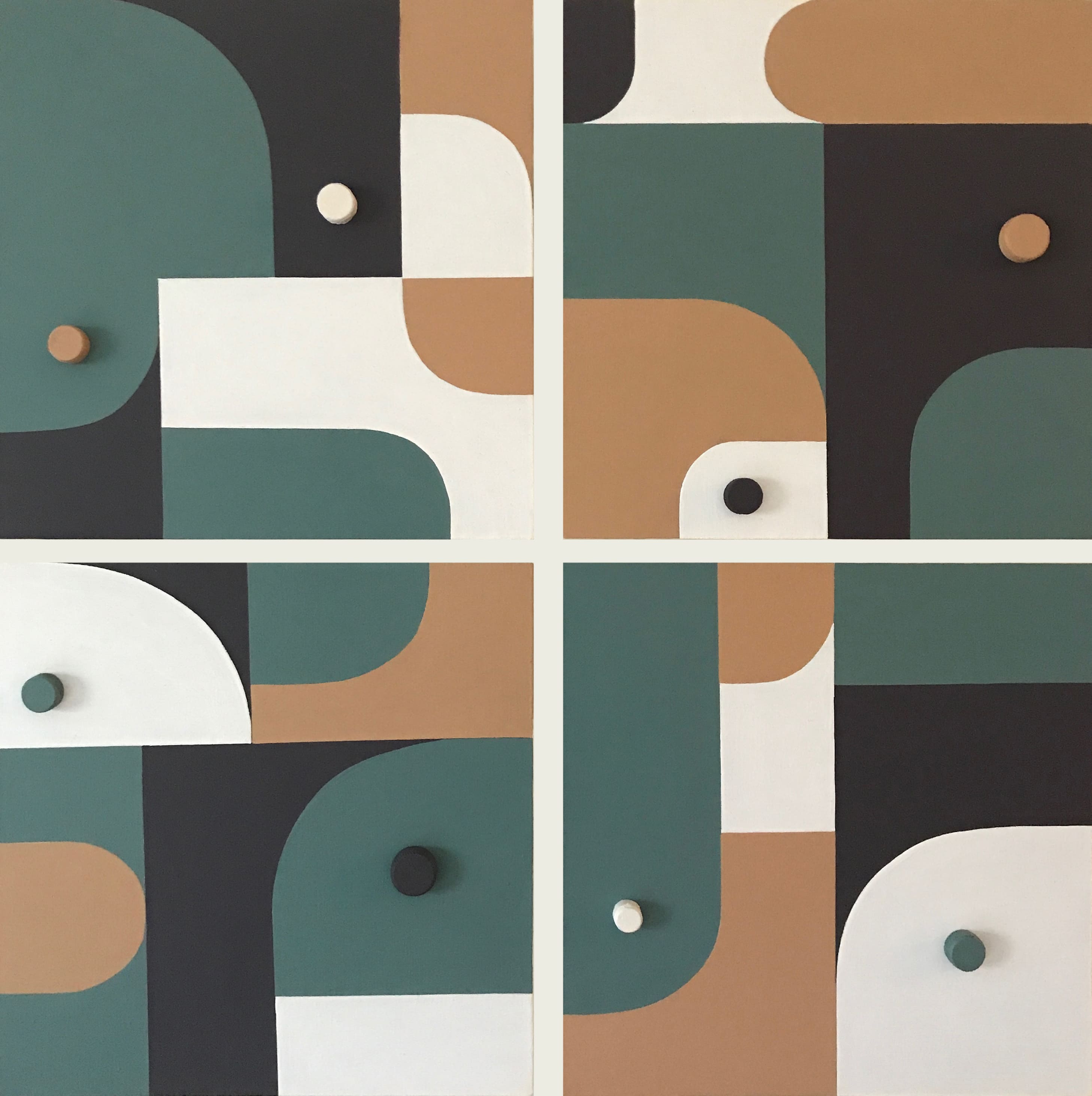 Four (quadriptych) - 1, Алексей Иванов, Купить картину Смешанная техника