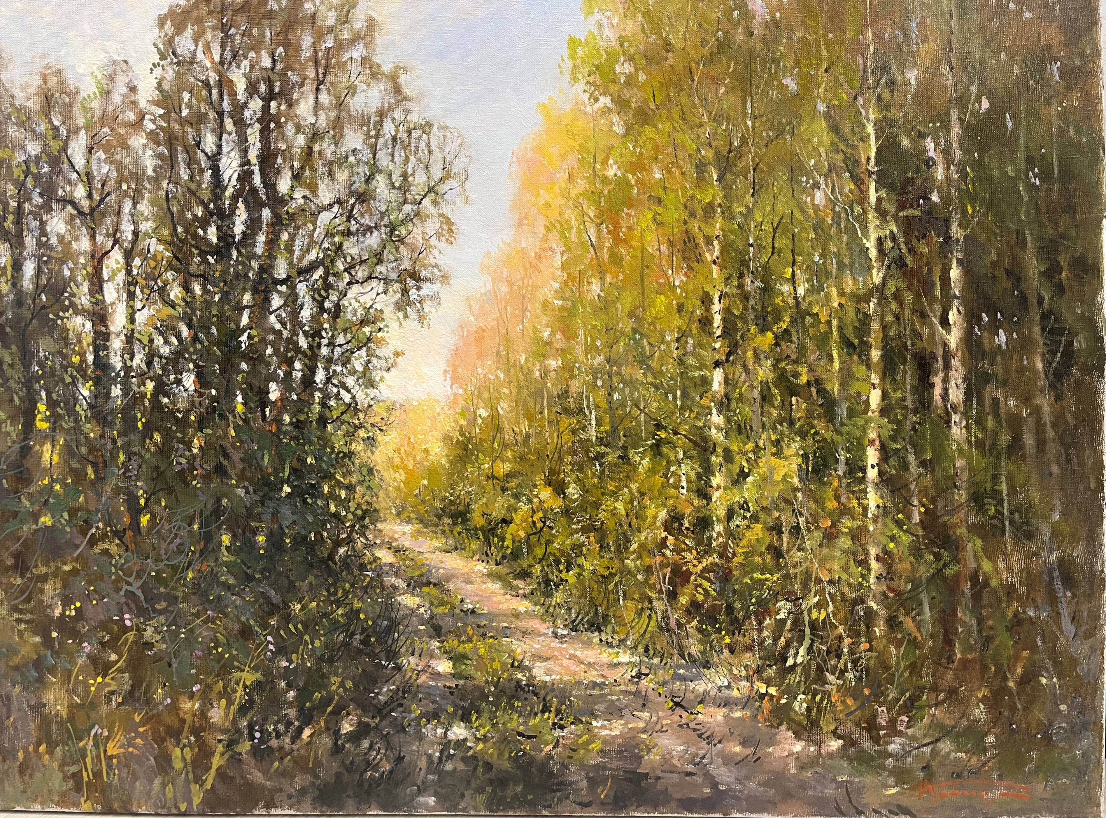 Летнее утро - 1, Александр Кремер, Купить картину Масло