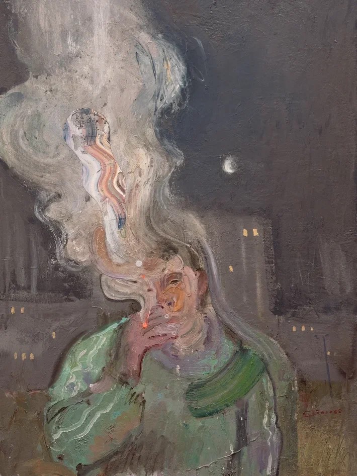 Растворяющийся - 1, Сергей Кияница, Купить картину Масло