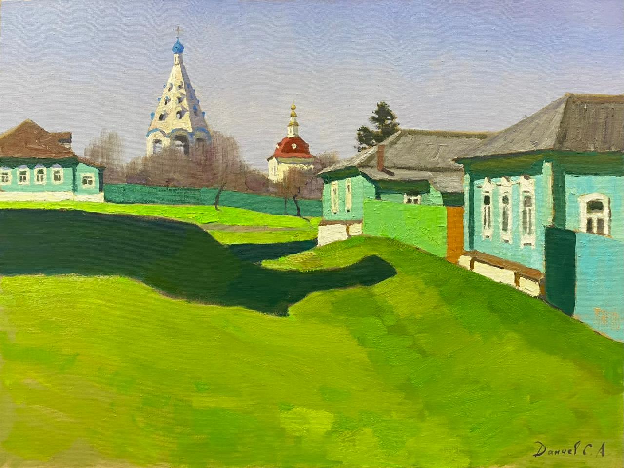 Весенняя Коломна - 1, Сергей Данчев, Купить картину Масло