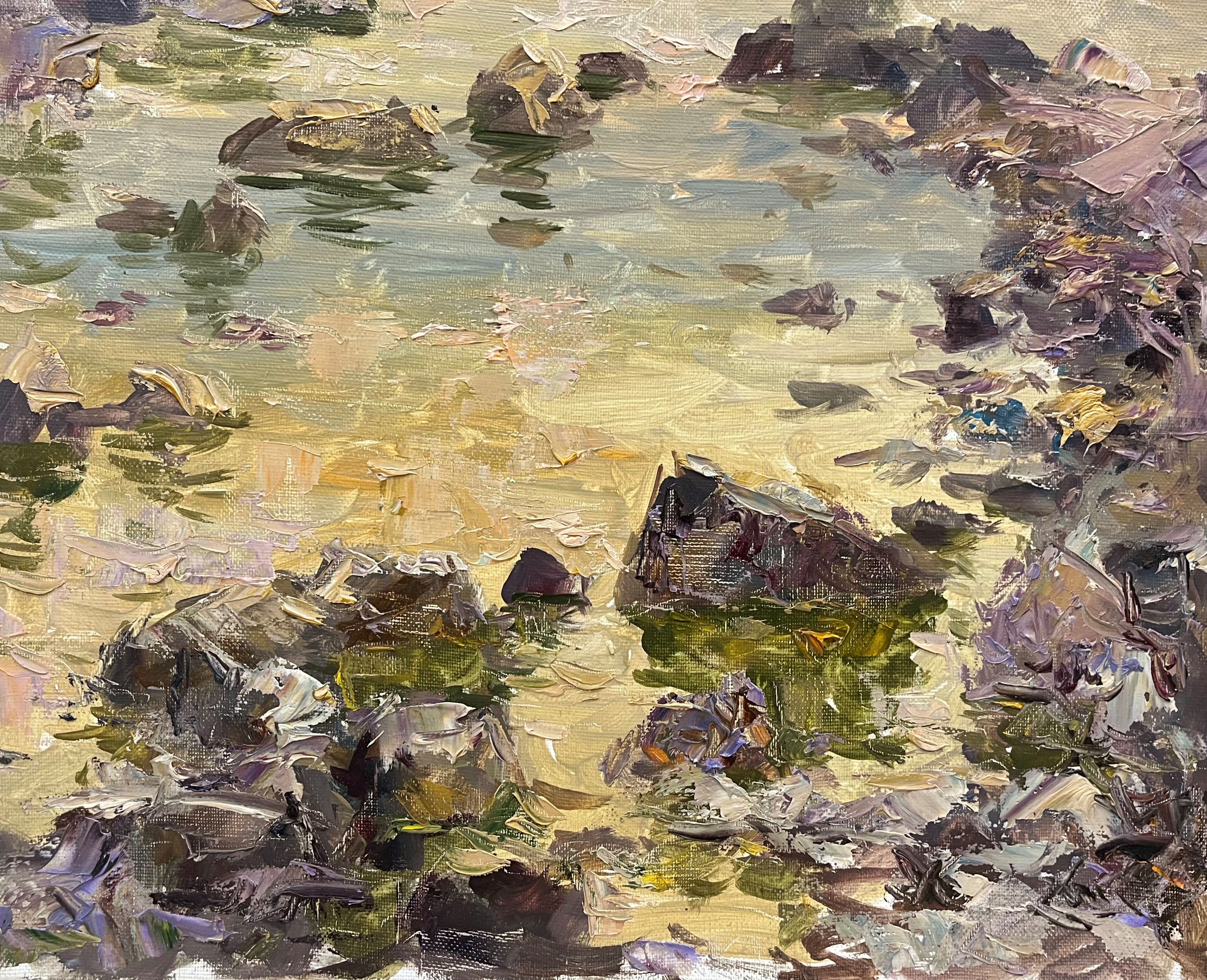 Этюд с камнями - 1, Туман Жумабаев, Купить картину Масло