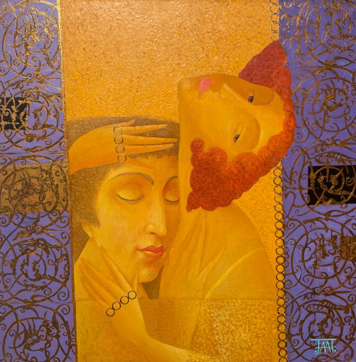 Влюбленные - 1, Алла Липатова , Купить картину Масло