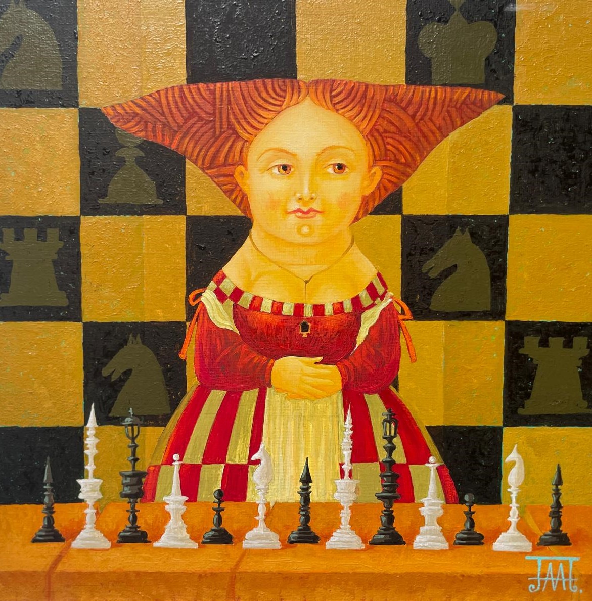 Королева - 1, Алла Липатова , Купить картину Масло