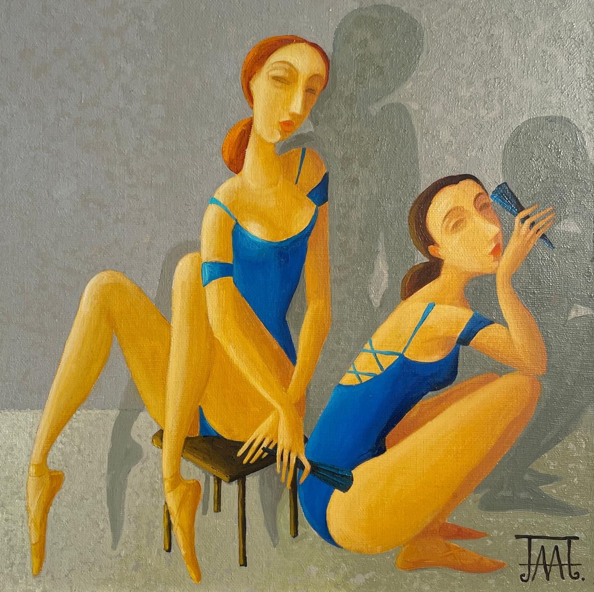 Танцовщицы I - 1, Алла Липатова , Купить картину Масло