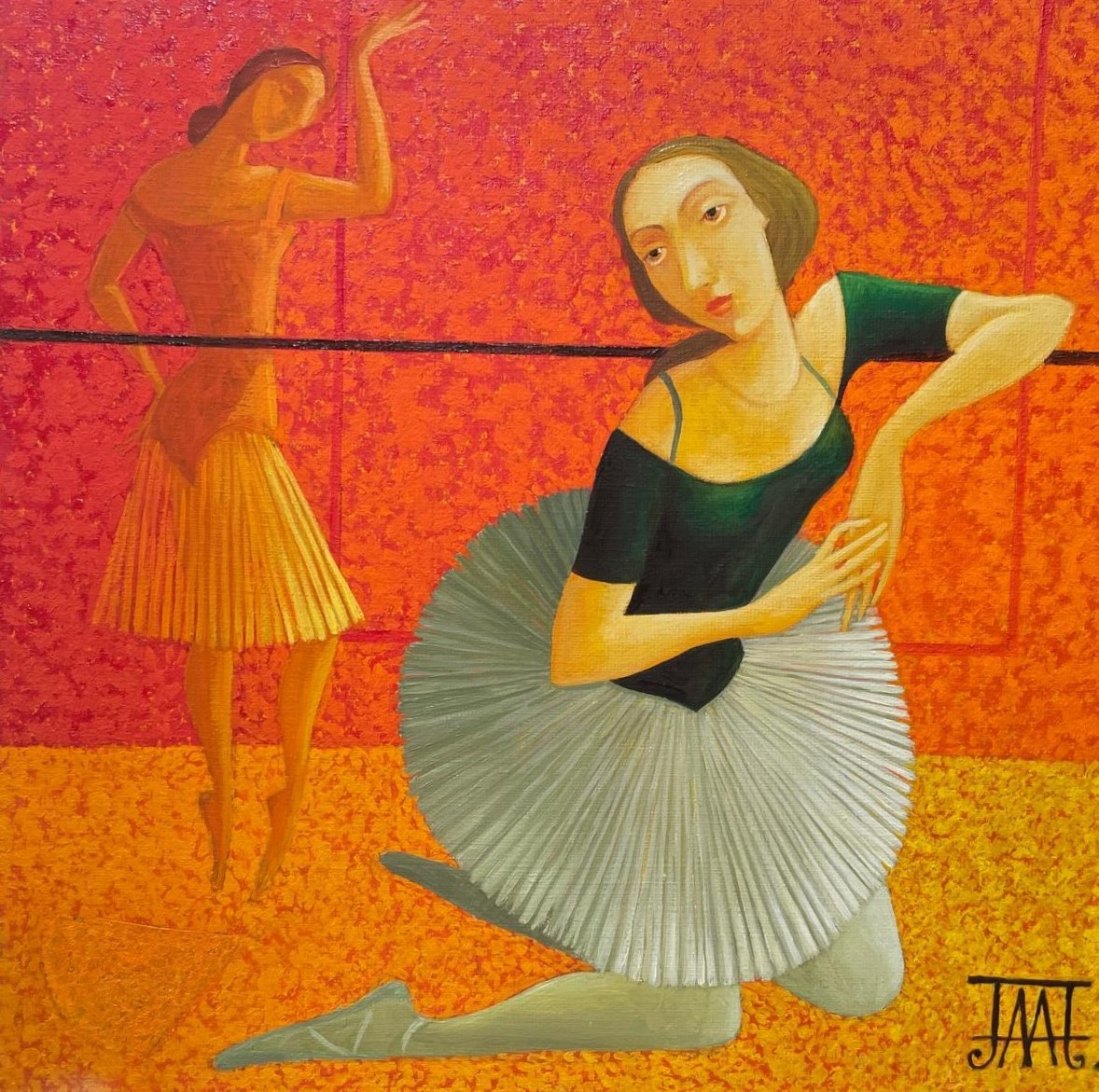 Балерины II - 1, Алла Липатова , Купить картину Масло