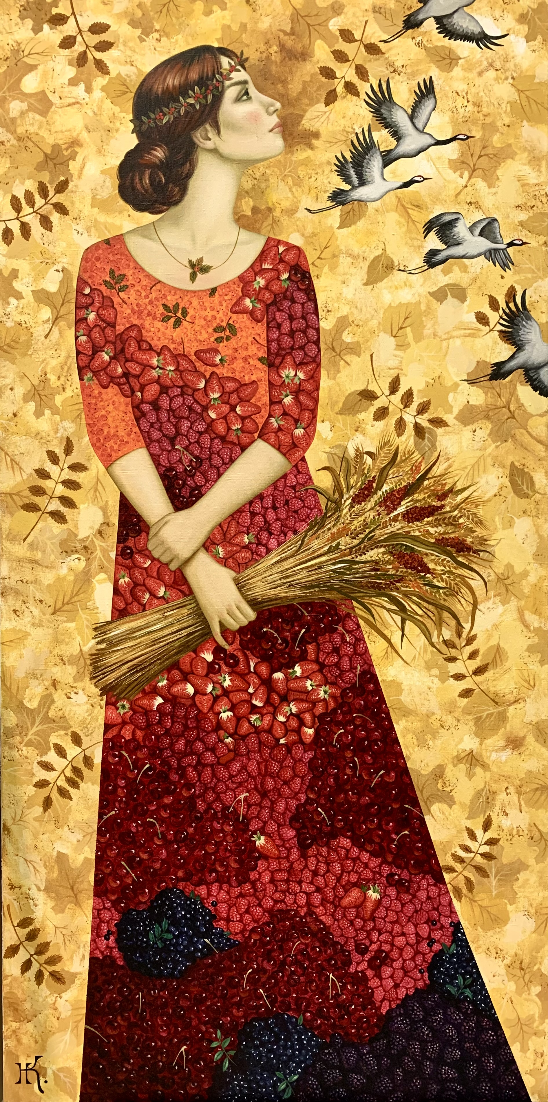 Осенняя пора - 1, Наталья Климова, Купить картину Масло