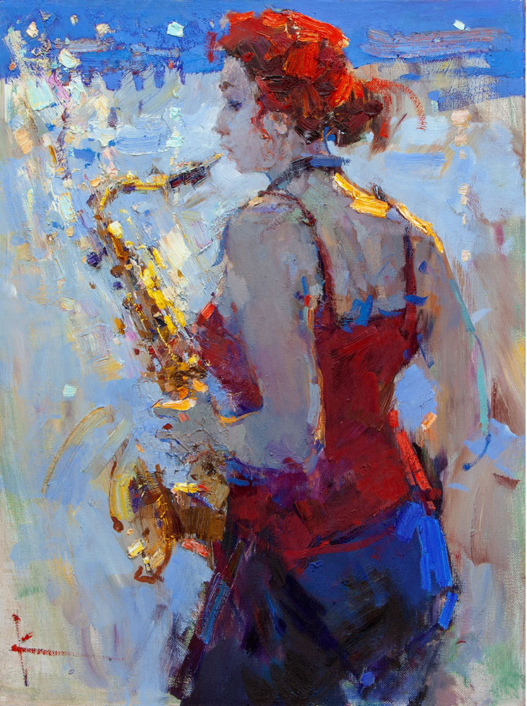 Пауза - 1, Вячеслав Короленков, Купить картину Масло