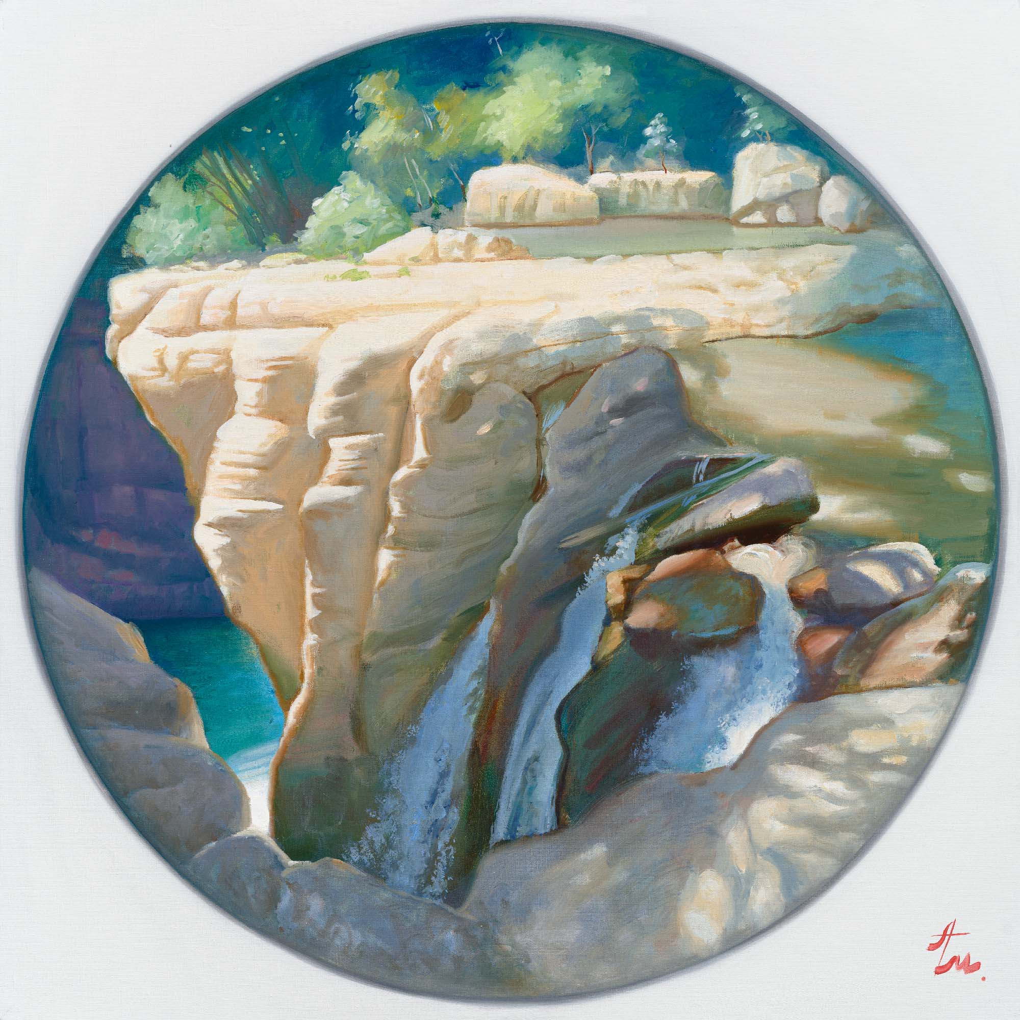 Белые скалы - 1, Антон Мелентьев, Купить картину Масло