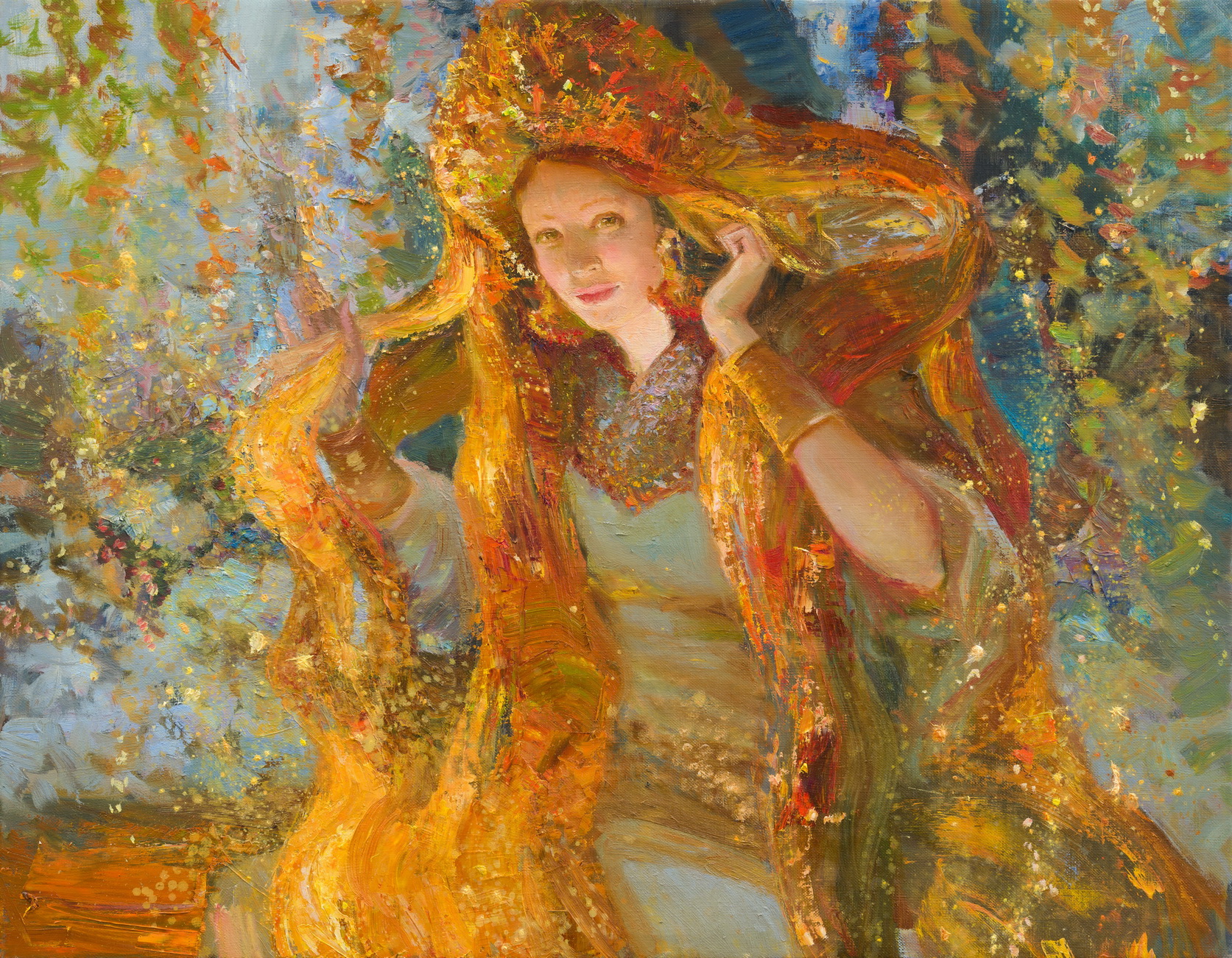 У реки - 1, Юлия Косцова, Купить картину Масло