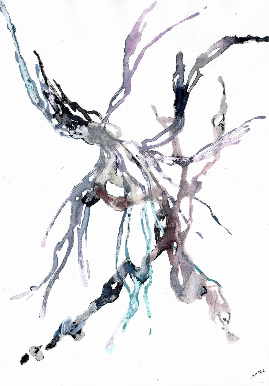 Связь 2 - 1, Борис Макаров, Купить картину Акварель