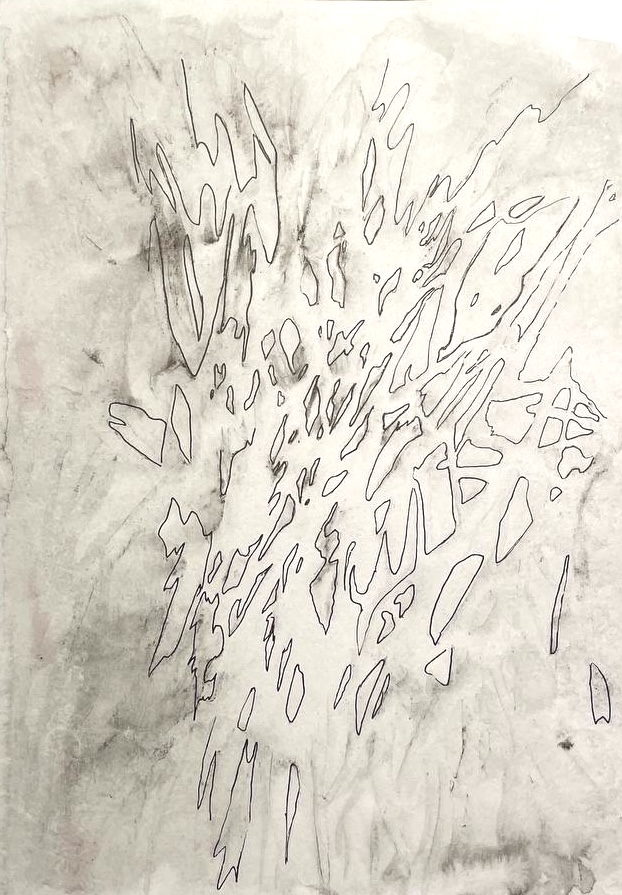 Связь 55 - 1, Борис Макаров, Купить картину Тушь