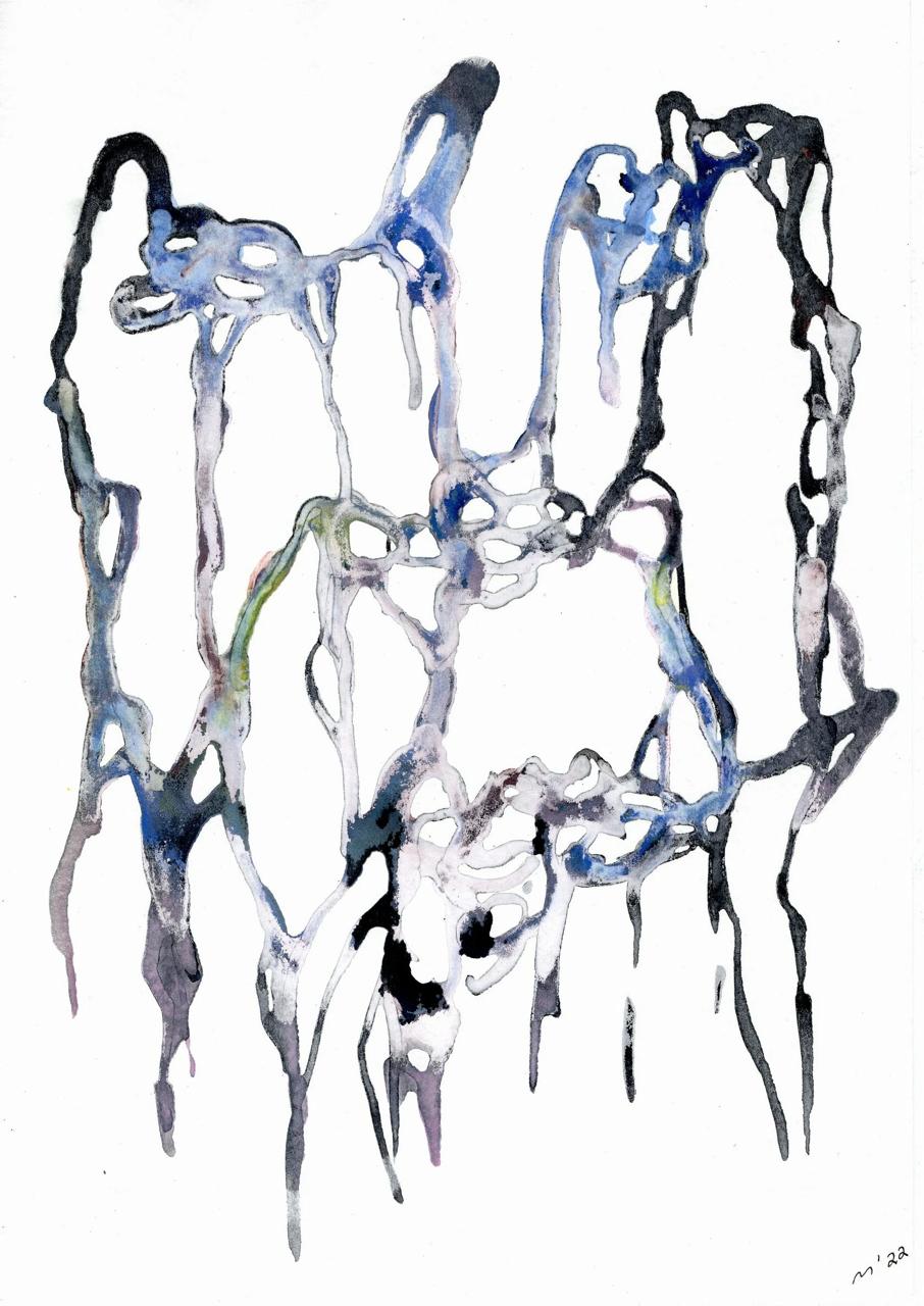 Связь 4 - 1, Борис Макаров, Купить картину Акварель