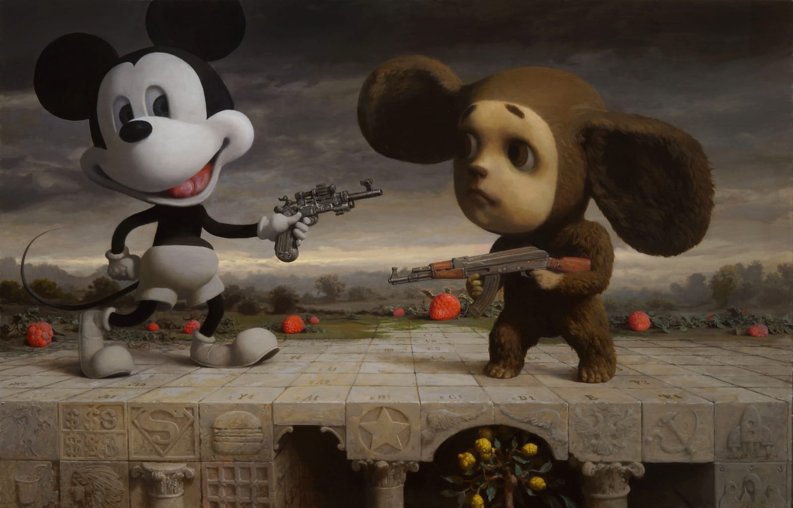 Поединок - 1, Александр Саидов, Купить картину Масло