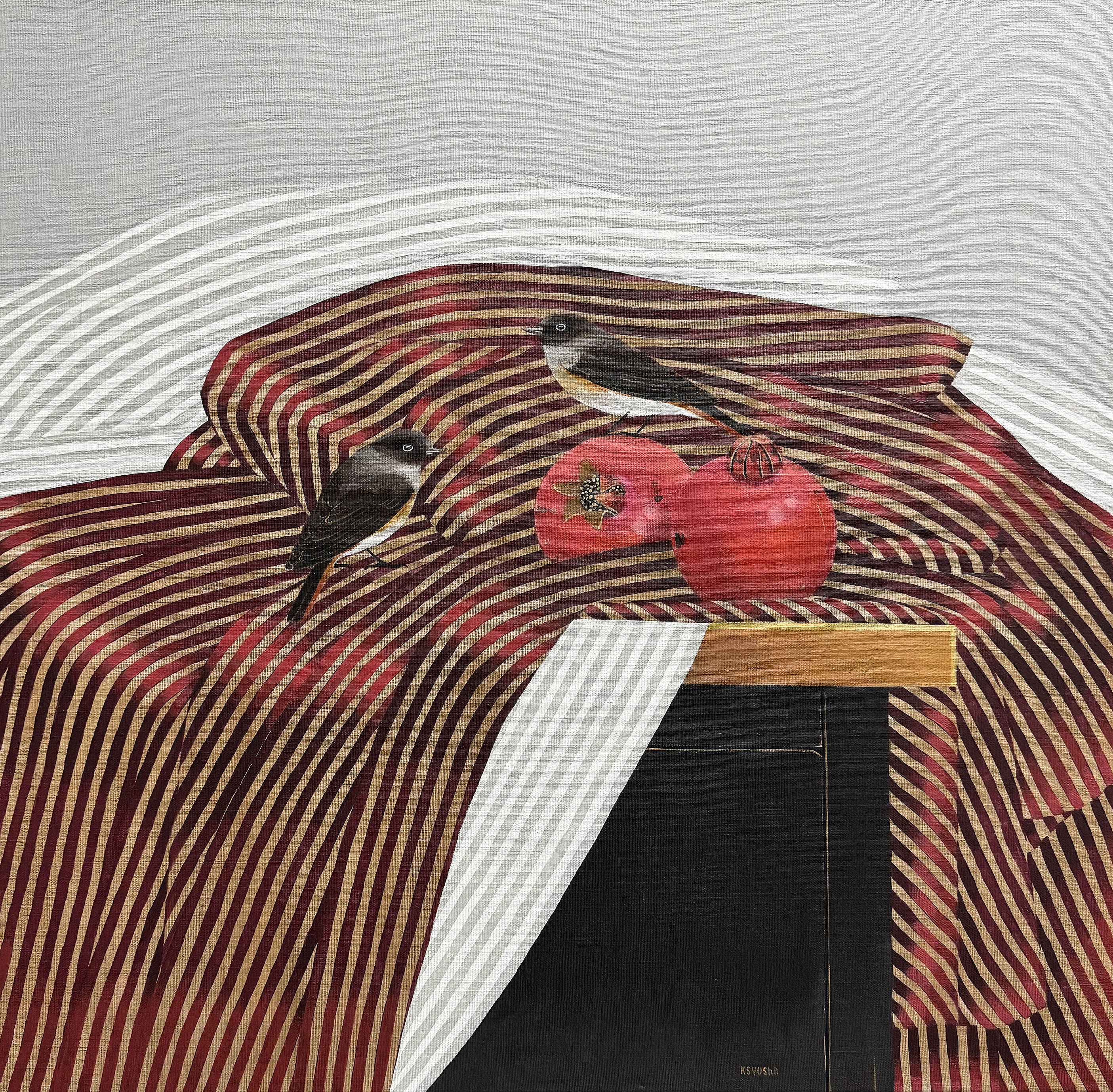 Январь. Встреча - 1, Ксения Берестова, Купить картину Акрил