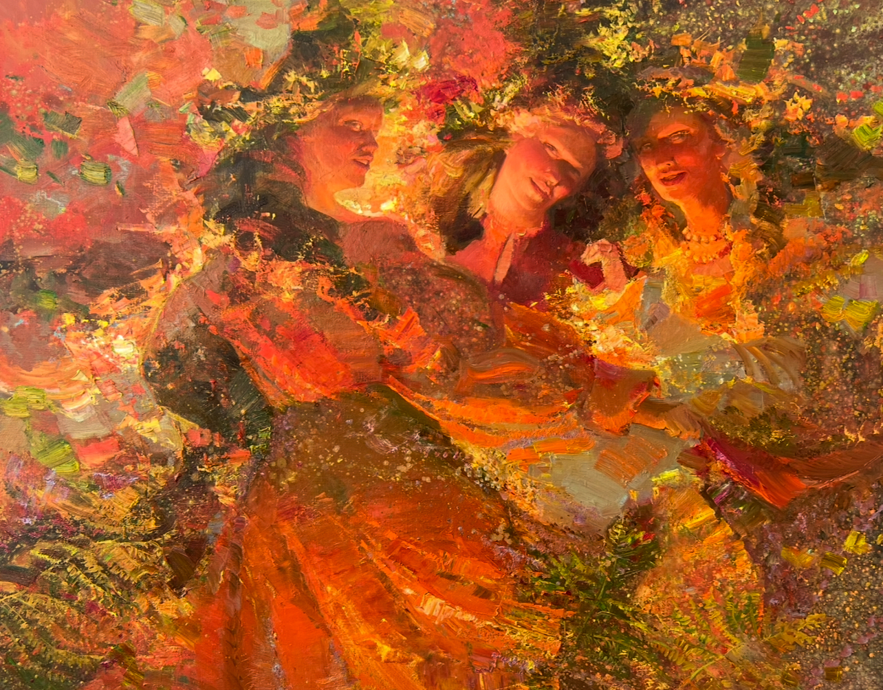 Огненный танец - 1, Юлия Косцова, Купить картину Масло