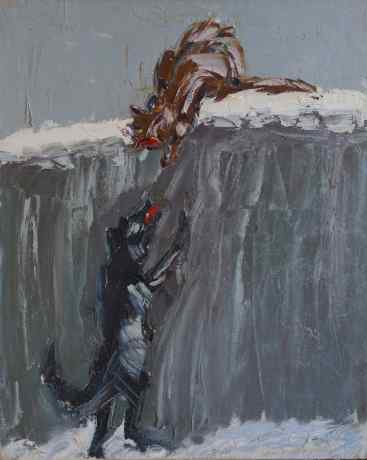 Не поделили...