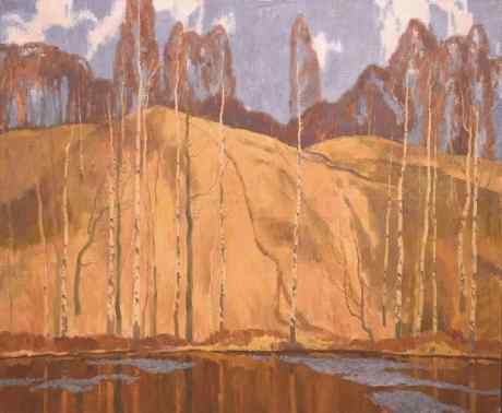 Весна на холмах. Парголово