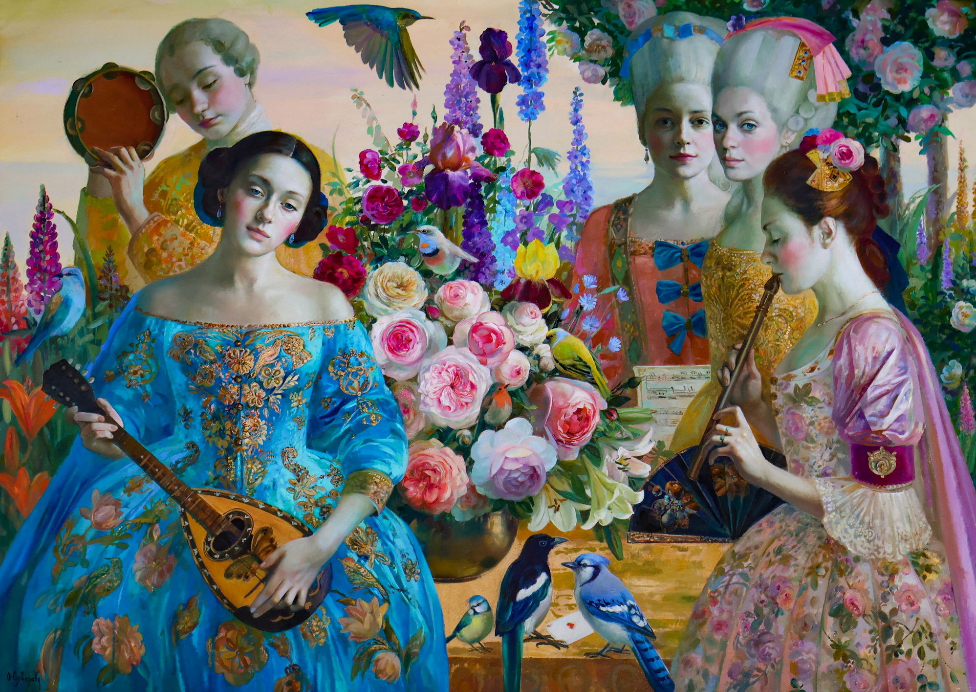 Мелодия - 1, Ольга Суворова , Купить картину Масло