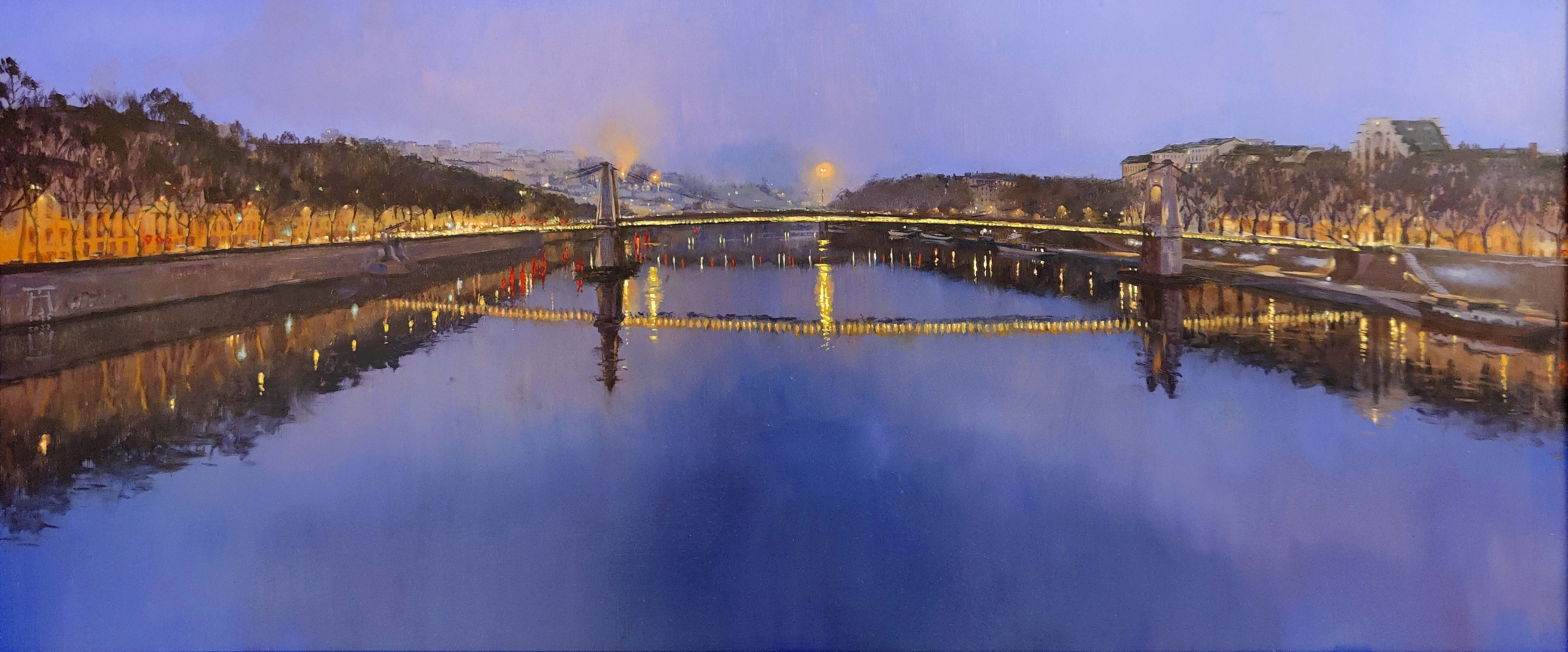 Лионские сумерки - 1, Анастасия С. Тессина, Купить картину Масло