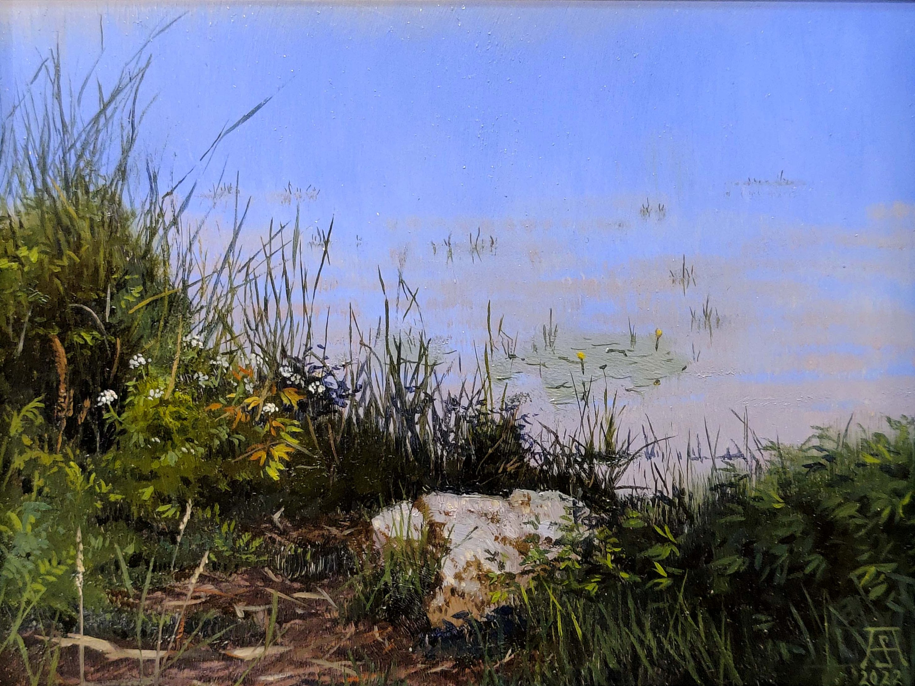 Лазурь озера Неро - 1, Анастасия С. Тессина, Купить картину Масло