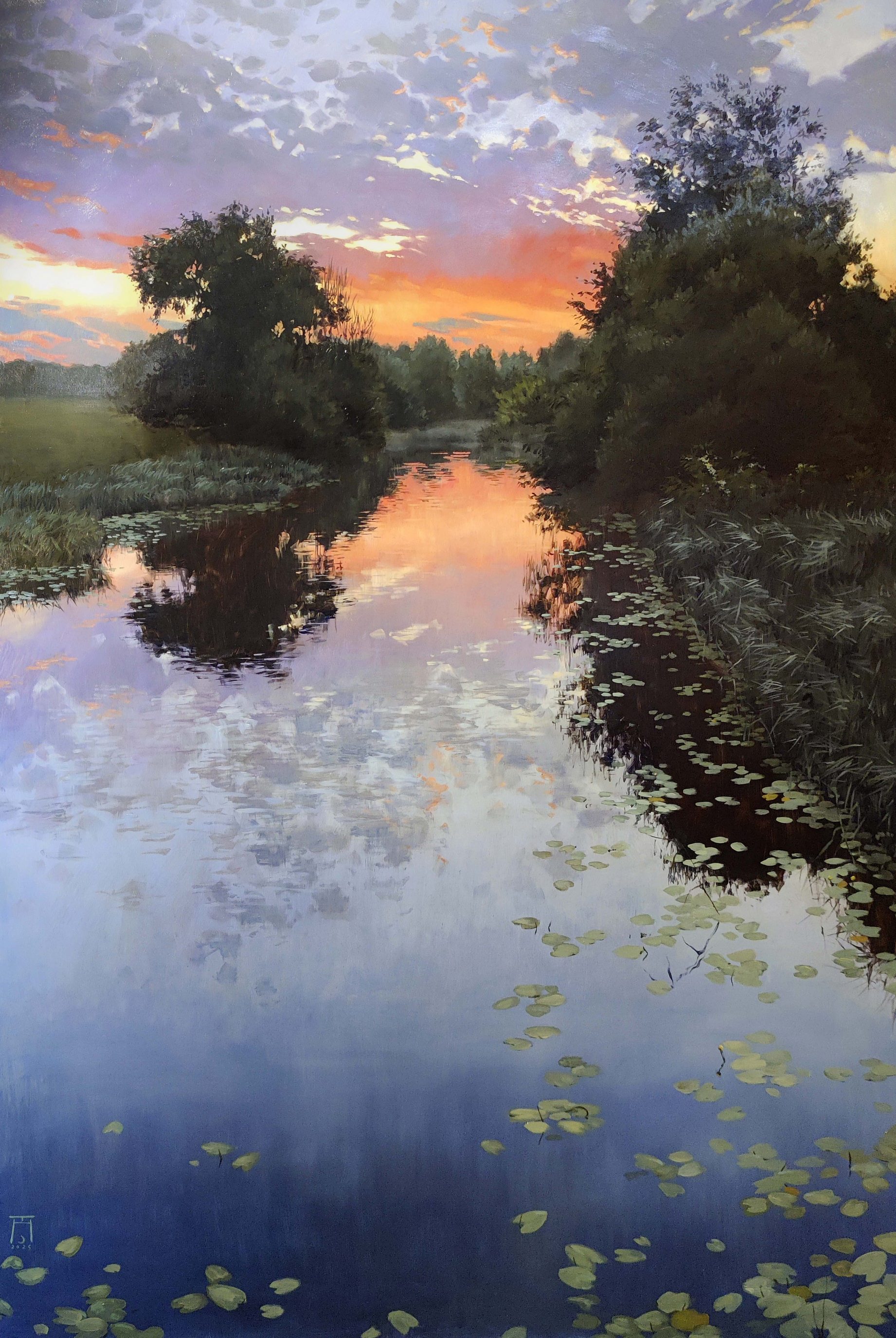 Зарево - 1, Анастасия С. Тессина, Купить картину Масло