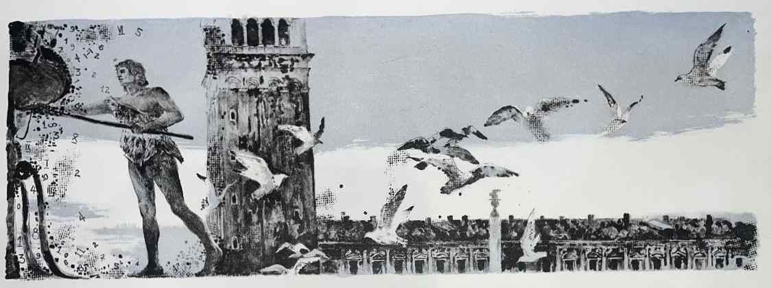 На часовой башне святого Марка. Лист II