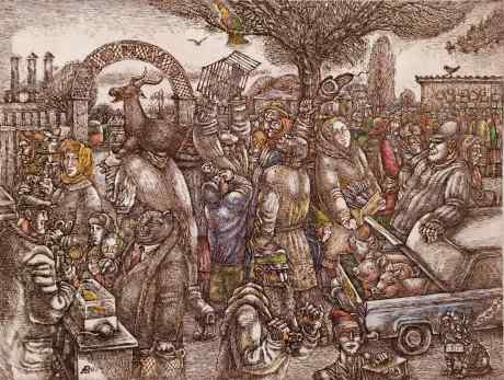 На Визовском рынке