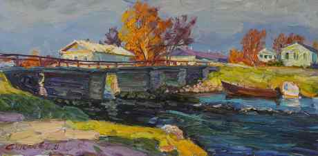 Старый мост через Колежму