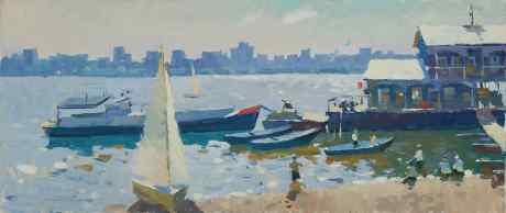 Утро на Волге