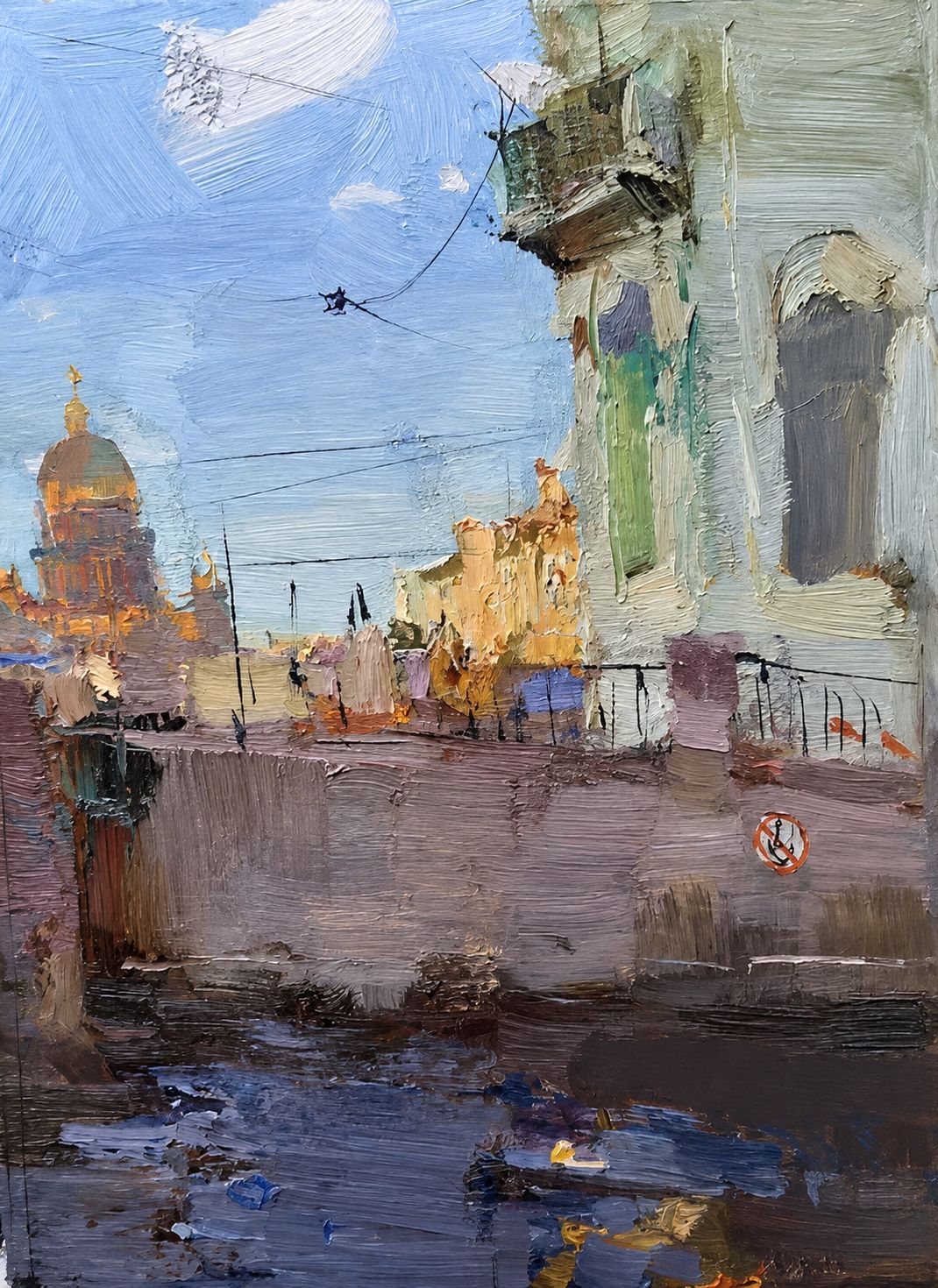 На Мойке - 1, Людмила Щербинина, Купить картину Масло