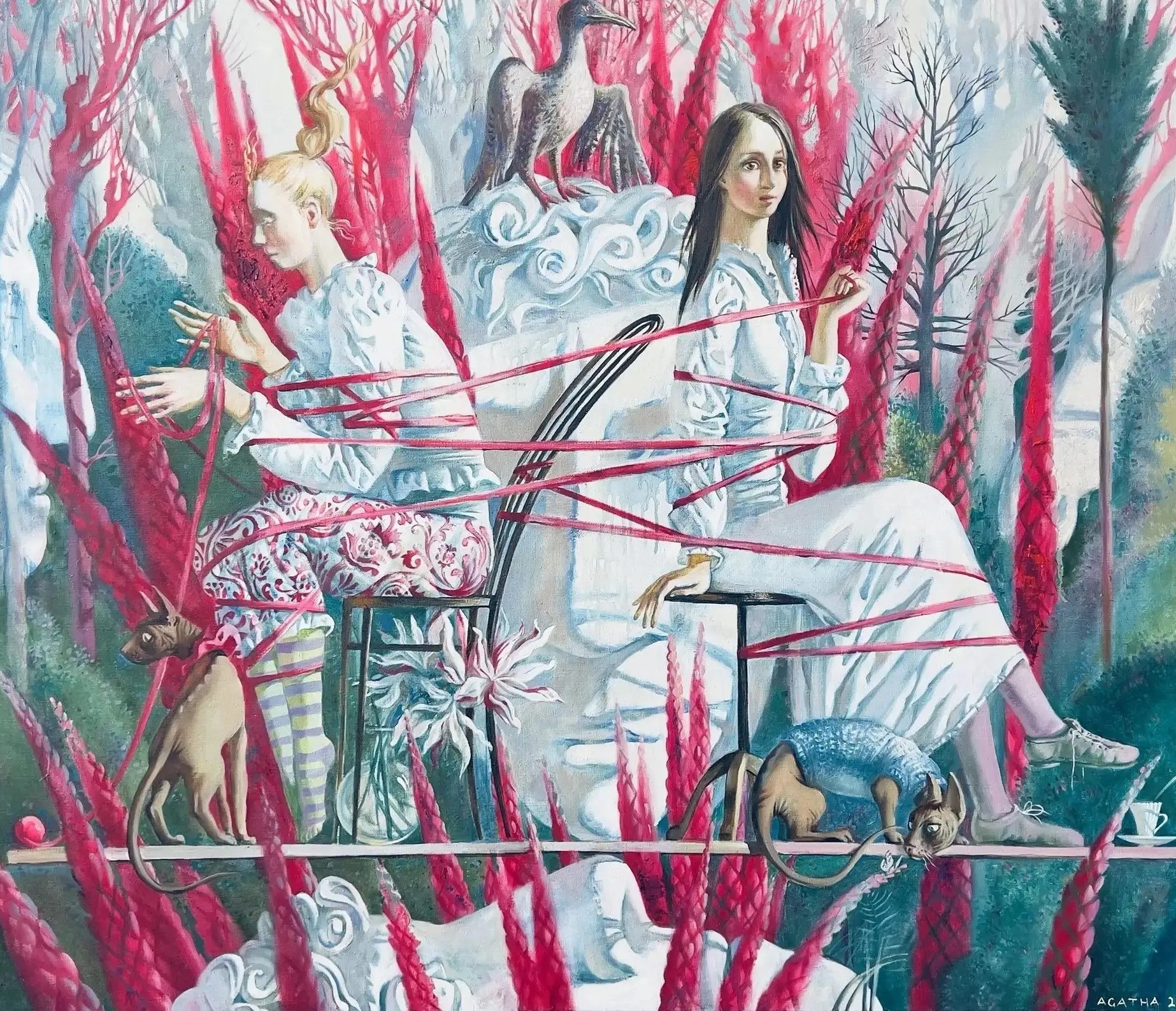 Баланс - 1, Агата Белая , Купить картину Масло