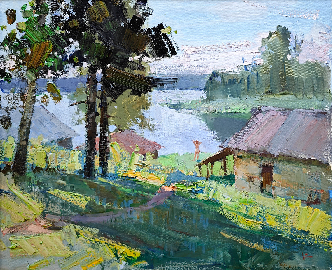 Прозрачная свежесть утра - 1, Вячеслав Короленков, Купить картину Масло