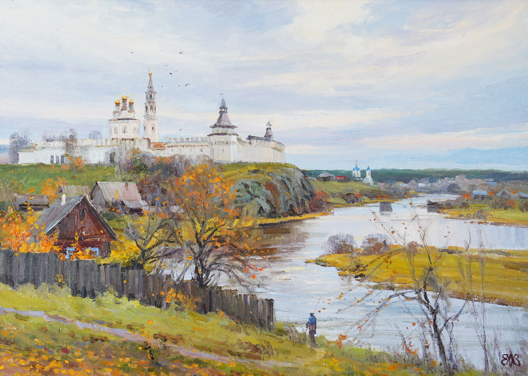 Верхотурский кремль - 1, Алексей Ефремов, Купить картину Масло