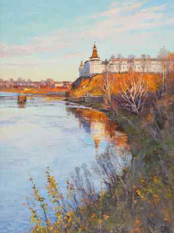 Утро. Верхотурский кремль
