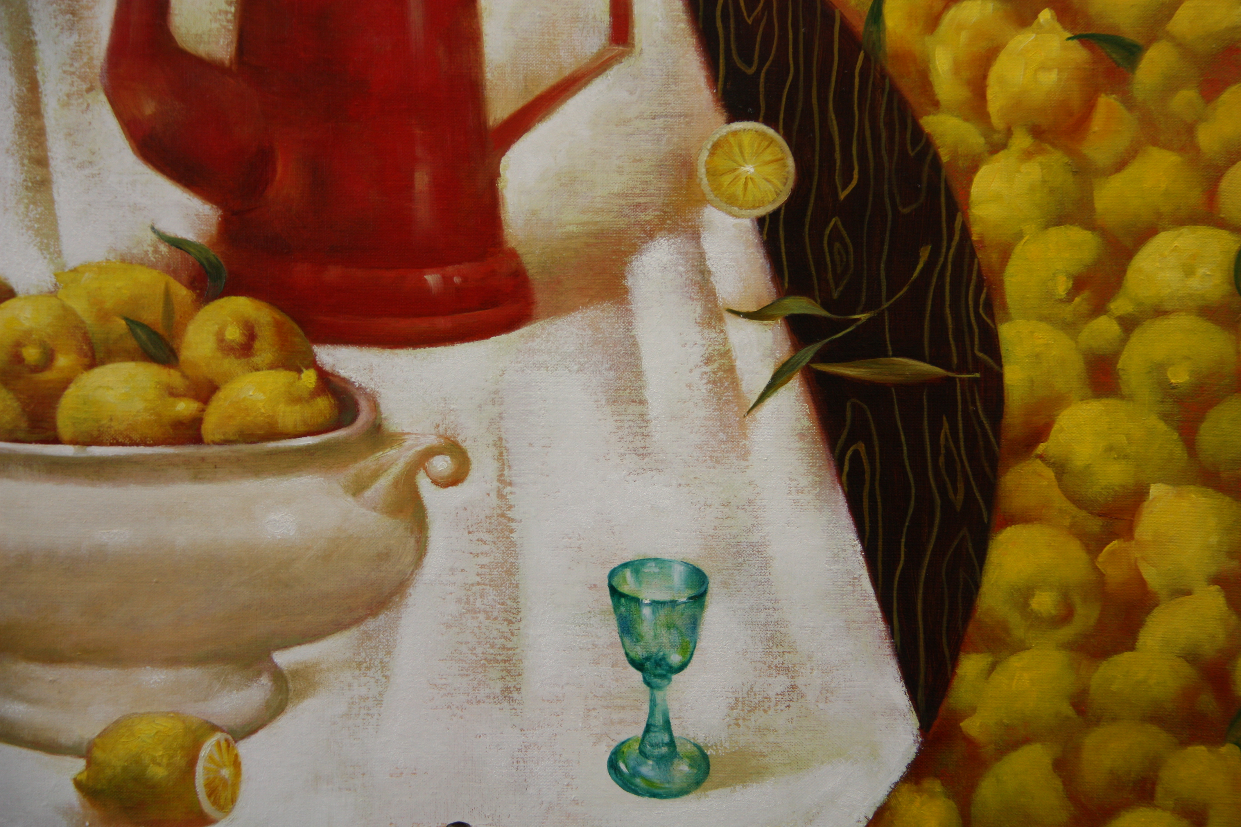 Натюрморт с лимонами - 2